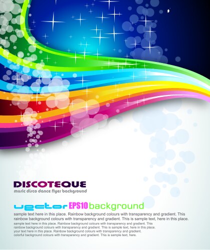 Rainbow spectrum background Royalty Free Vector Image