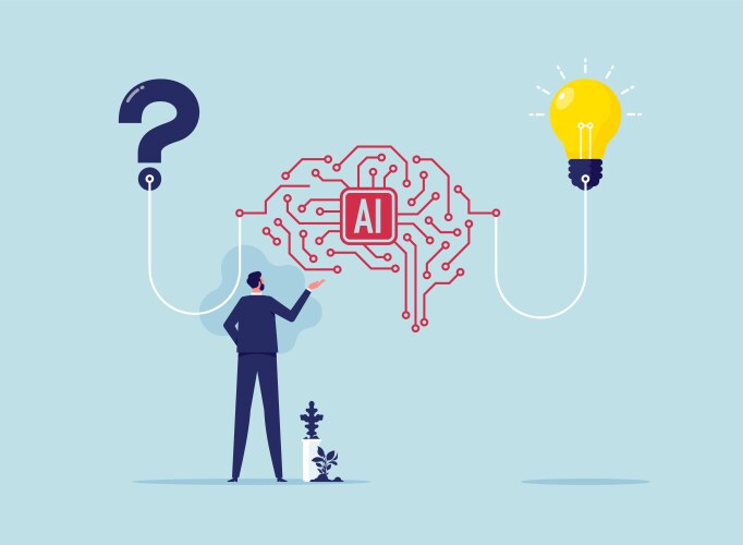 Using ai to solve problems and generate creative vector image