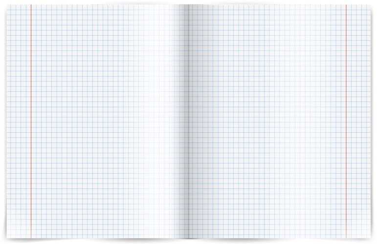 Exercise Book Grid Vector Images (over 1,100)