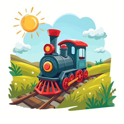 Animated Train Image
