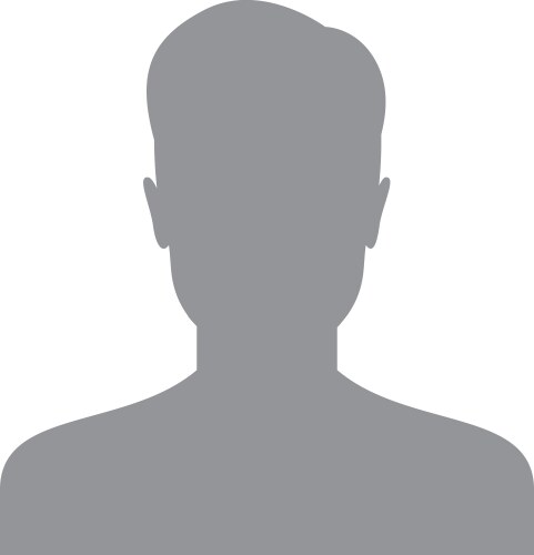 Male user icon vector image