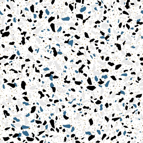 White blue terrazzo stone modern texture seamless – Royalty-Free Vector ...