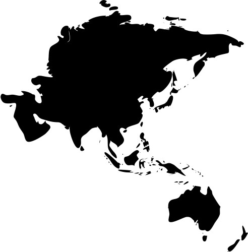 Asia Pacific Map Icon