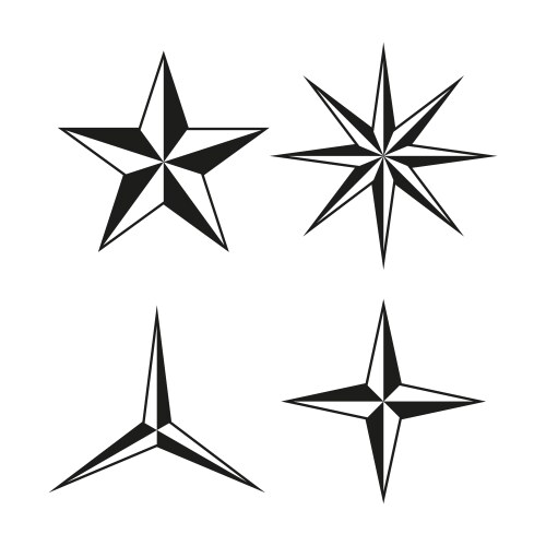 Four Point Star Vector Images (over 500)