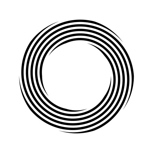 Circular design elements Royalty Free Vector Image