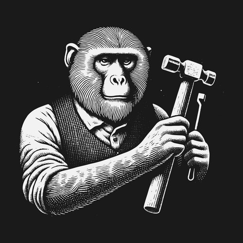 Monkey wrench Vector Images & Graphics for Commercial Use | VectorStock