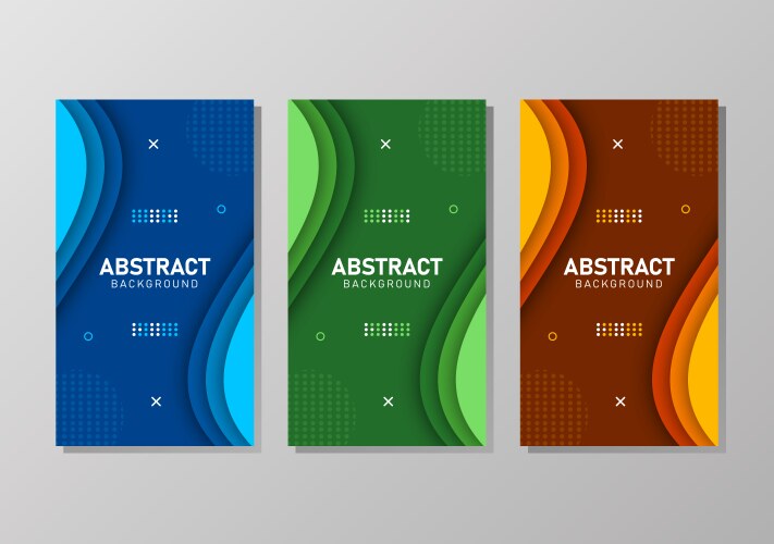 Colorful liquid and geometric background Vector Image