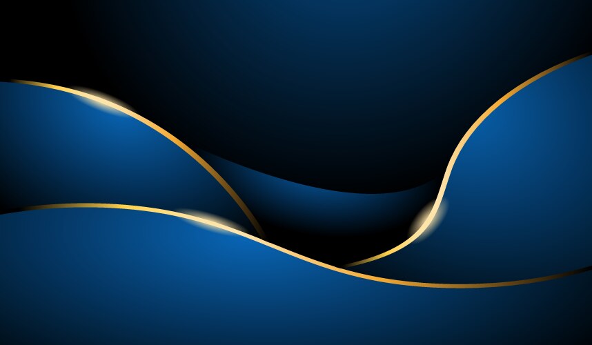 Abstract 3d wavy pattern luxury background Vector Image