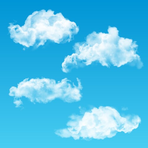 Clouds Royalty Free Vector Image - VectorStock