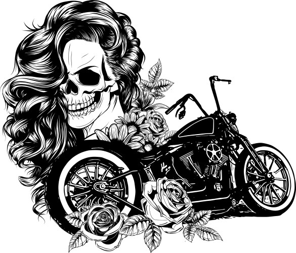 Day of the Dead Woman Vector Image