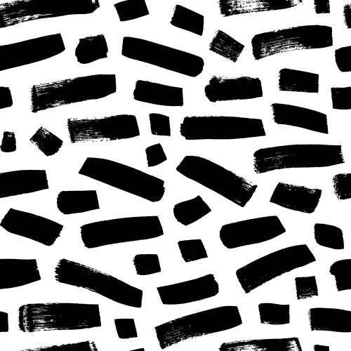 Dashes and short lines seamless pattern Royalty Free Vector