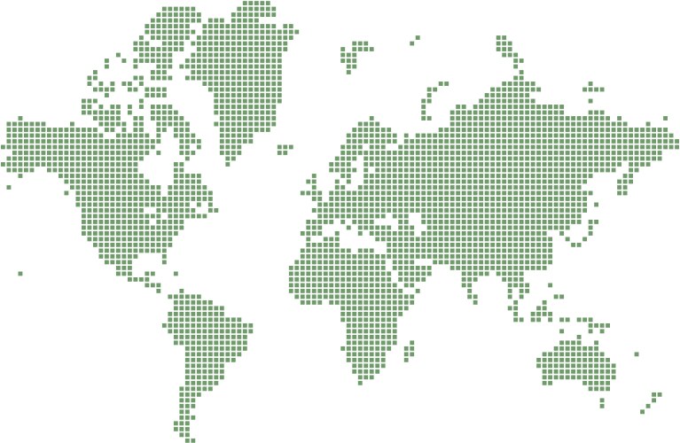 Dotted world map Royalty Free Vector Image - VectorStock