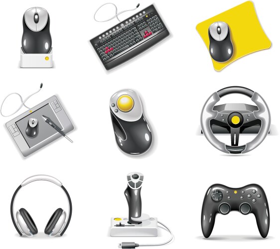 Security icon set Royalty Free Vector Image - VectorStock