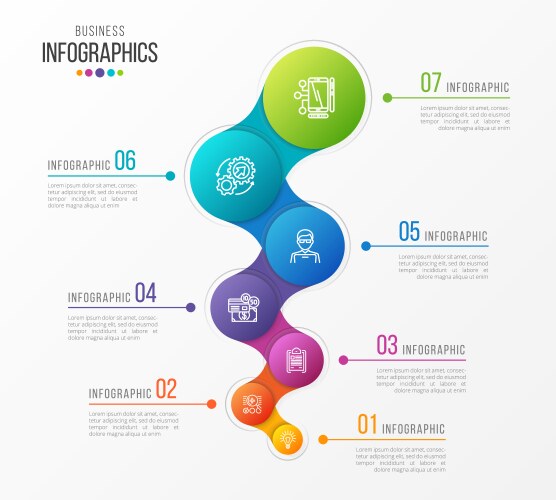 7 Steps Infographic Vector Images (over 8,300)