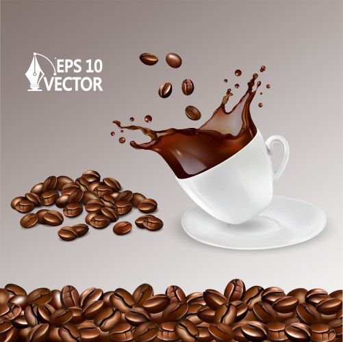 Coffee Beans Falling Vector Images (over 210)