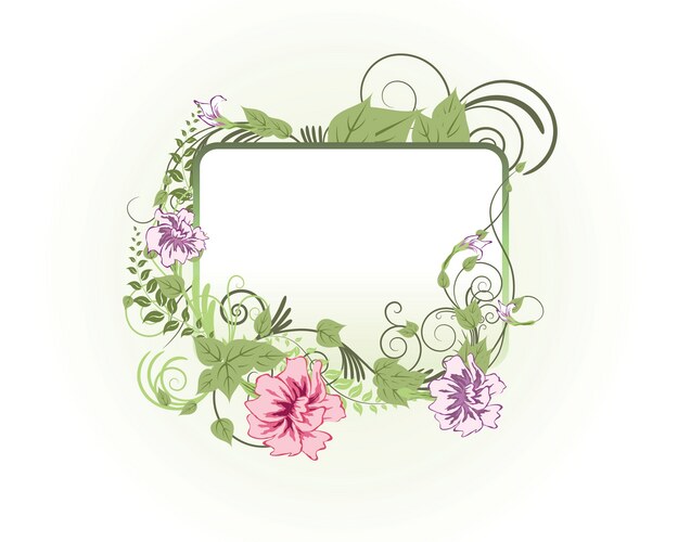 Oval frame Royalty Free Vector Image - VectorStock