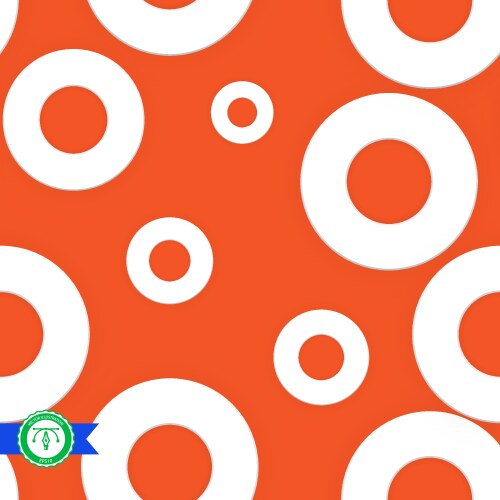 Abstract seamless circles pattern Royalty Free Vector Image