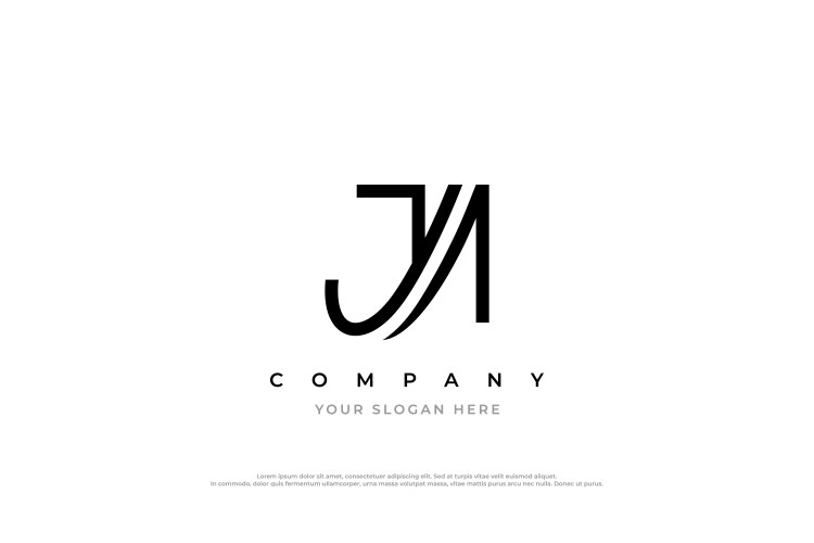Wb w b swoosh letter logo design with modern Vector Image