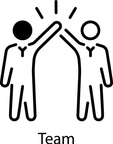 Team training Royalty Free Vector Image - VectorStock