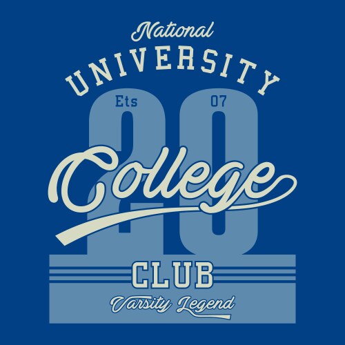 University College Logo Vector Image