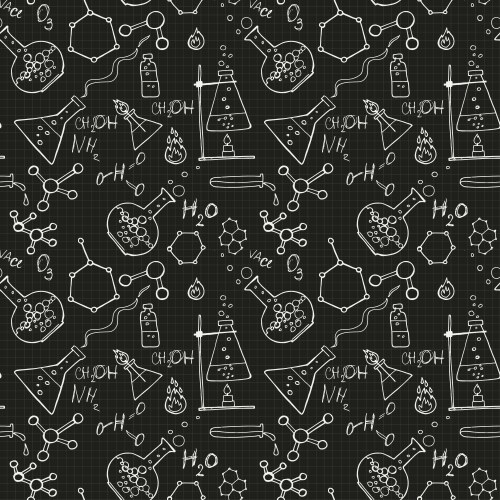 Chemistry science background Royalty Free Vector Image