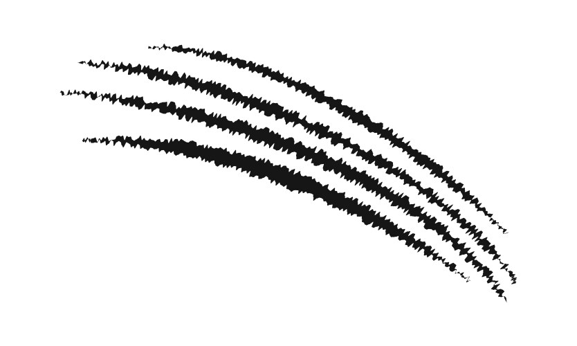 Scratch claw marks tiger bear wolf panther Vector Image