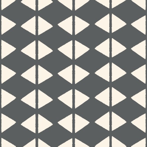 Abstract black and white triangle pattern Vector Image