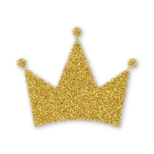 Gold Glitter Explosion Vector Image