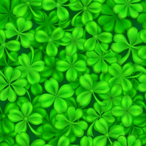Seamless pattern on st patricks day Royalty Free Vector