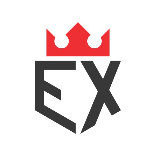 Ex logo Vector Images & Graphics for Commercial Use | VectorStock