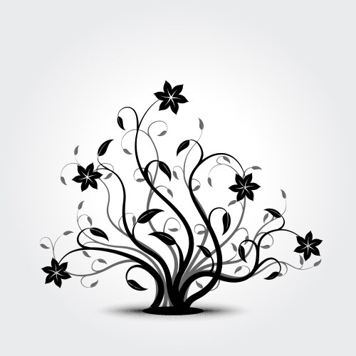 Floral design elements Royalty Free Vector Image