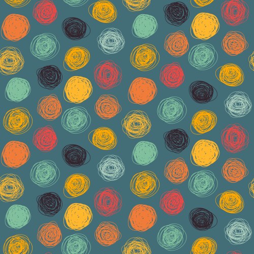 Seamless watercolor pattern Royalty Free Vector Image