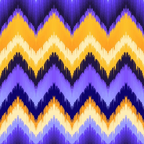 Ikat seamless pattern Royalty Free Vector Image