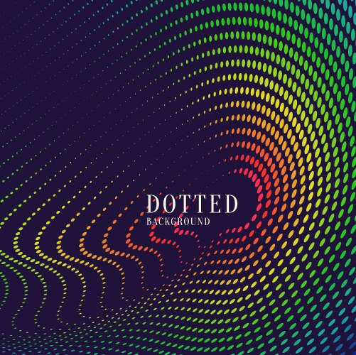 Bright abstract background with a dynamic waves Vector Image