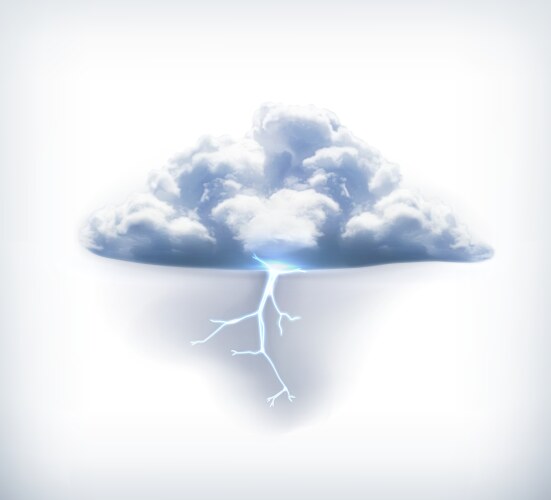 Lightning Royalty Free Vector Image - VectorStock