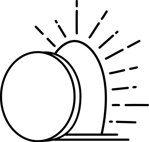 Open tomb of jesus christ easter Vector Image