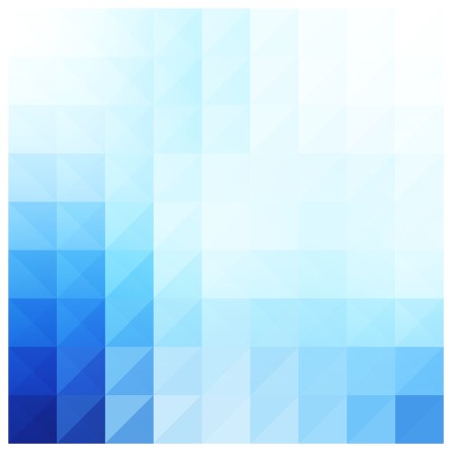 Abstract blue and white geometric gradient Vector Image