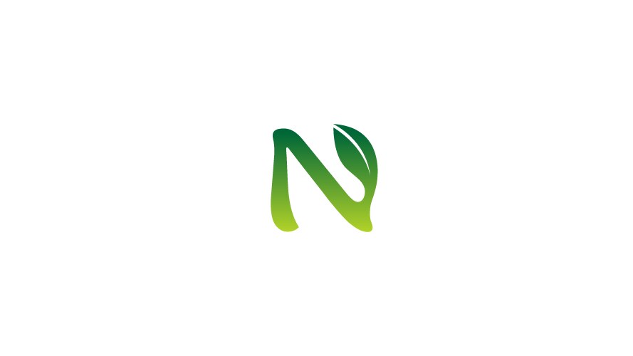 Z letter leaf logo icon download Royalty Free Vector Image