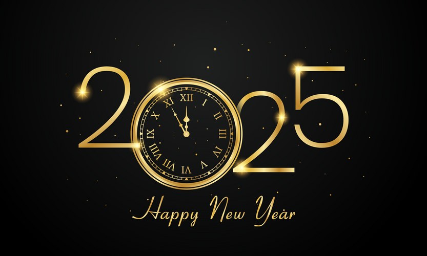 Happy New Year 2025 Background Vector Images (over 17,000)
