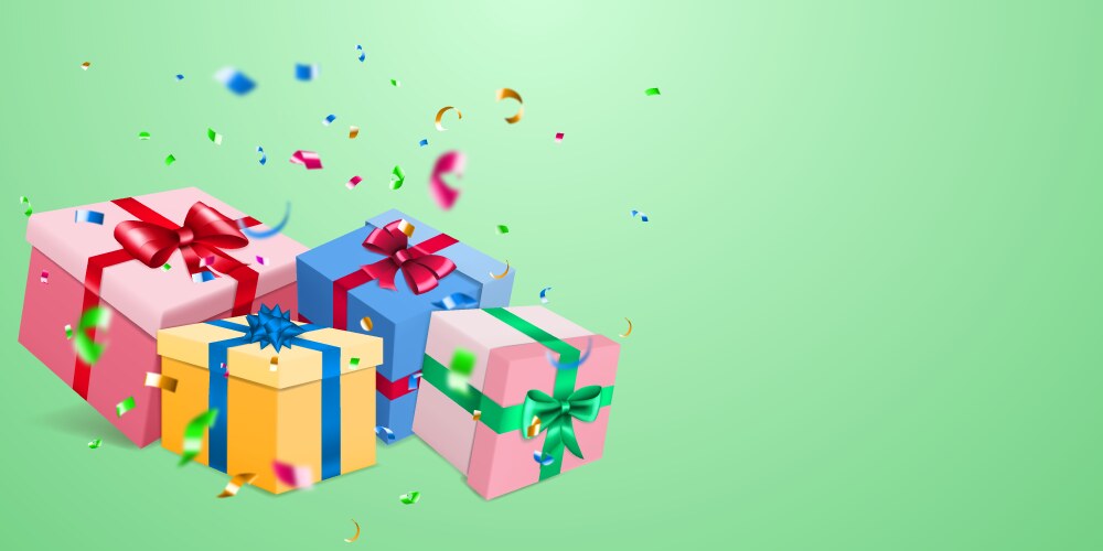 Gift box Royalty Free Vector Image - VectorStock