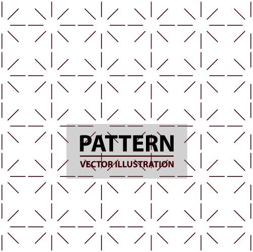 Seamless linear pattern with thin lines abstract vector image