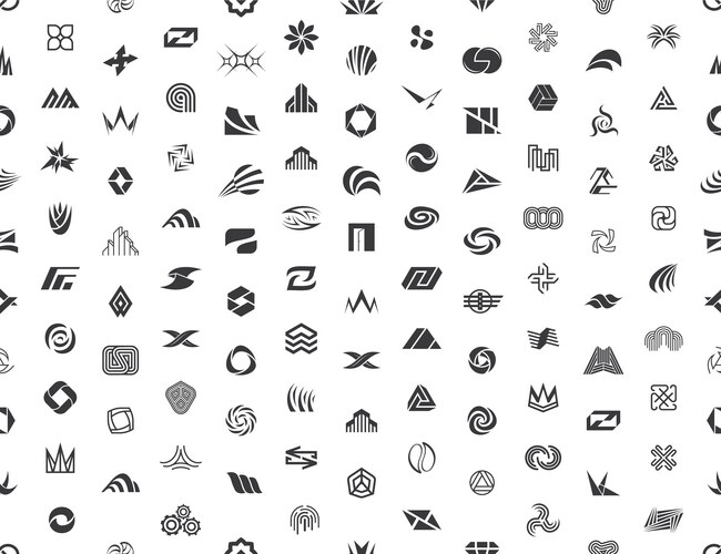 Patternag Logo Abstract Logo Pattern – Royalty-Free Vector | VectorStock