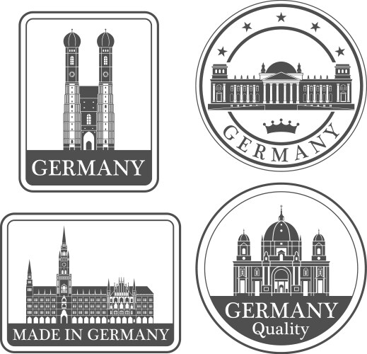 Vector Graphics German Germany Royalty Free Vector Image - VectorStock