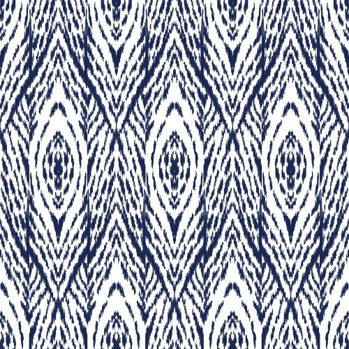 Ikat seamless pattern wallpaper background Vector Image