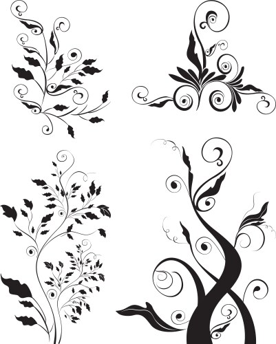 Ornament elements Royalty Free Vector Image - VectorStock