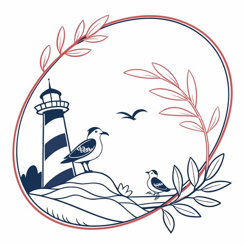 Thin Oval Border Set Vector Image