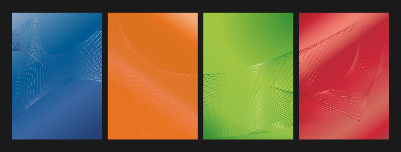 Gradient background of parallel lines abstract vektorbild