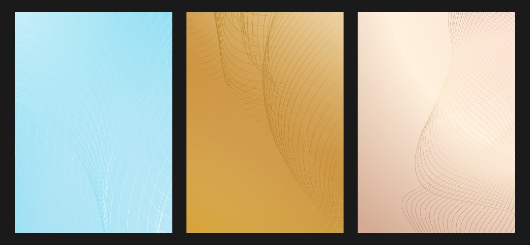 Gradient background of parallel lines abstract vektorbild
