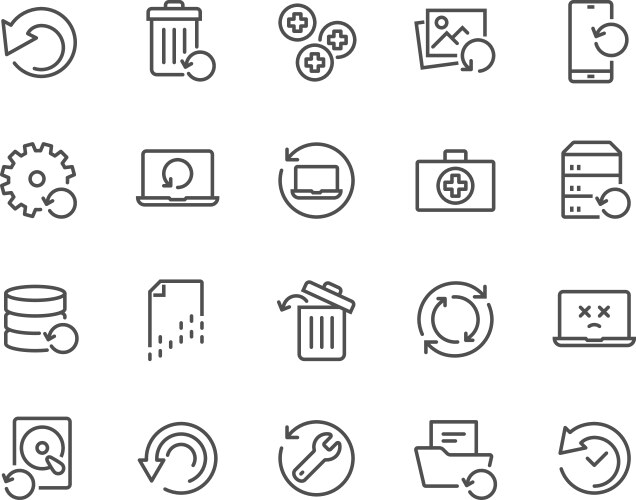 Recovery Vector Images (over 64,000)