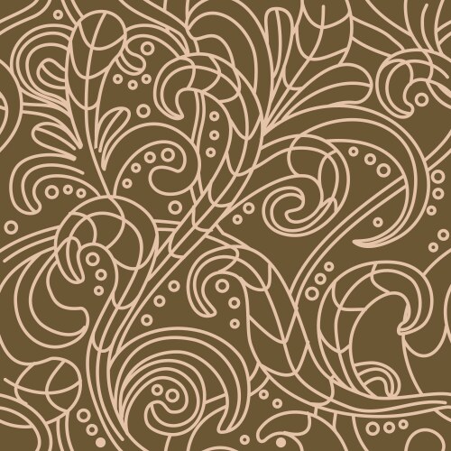 Golden seamless pattern Royalty Free Vector Image